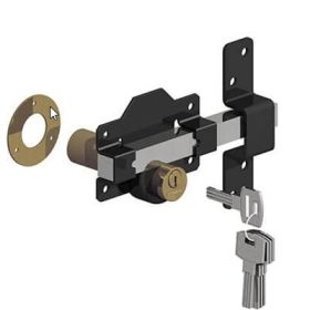 Gate Mate Premium Long Throw Lock - Double Locking 70mm