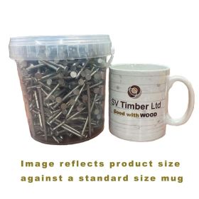 100mm Galvanised Round Wire Nails 2Kg