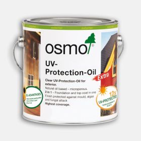 Osmo UV-Protection Oil Satin Clear (With Active Ingredients) 2.5ltr 420D