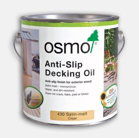 Osmo Decking Oil Anti-Slip  Clear 2.5ltr 430D