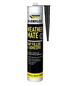 Everbuild Weather Mate Sealant 295ml - Black