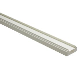 Richard Burbidge White Primed Baserail 3600mm Long To Suit 41mm Spindles - BR3600/41WS