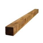 100 x 100mm Tannalised Fence Post Brown 2.4m FSC