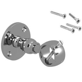 28mm Chrome Decorative Brackets for Rope Handrails