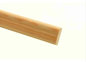 Pine D Shape 18mm x 4mm x 2400mm COV6005