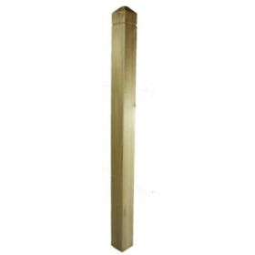 Richard Burbidge 82x82mm Green Tanalised Patrice Decking Newel Post 1195mm Long - LD209P