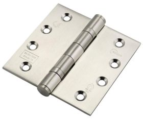 Hinge & Latch pack - Pair and half G13 102mm/4" Ball Bearing Hinges and latch 76mm/3" steel PSS