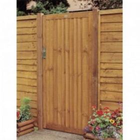 6' x 3' Close Board Gate Golden Brown SEC6