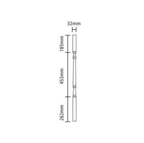 Richard Burbidge 32mm Pine Georgian Spindle 900mm Long - GMO90P