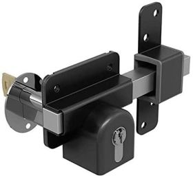 Gate  Mate 50mm Long throw euro Lock Single Locking More Secure No Rattle When Fitted (1490106)