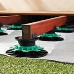 Jouplast Plastic Adjustable Decking Risers - 20 to 30mm