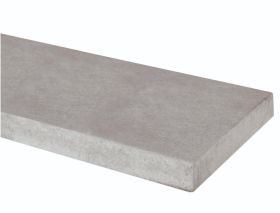 Plain Concrete Gravel Board  12" x 6' (305x1830x45mm) PREFPGBP305LWSD