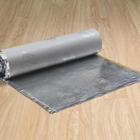 Basix 3mm Premium DPM Underlay UL11 Comfort Silver 20db 1m x 15m