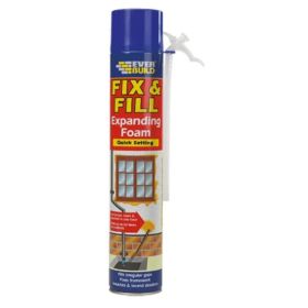 Everbuild Fix & Fill Expanding Foam 750ml