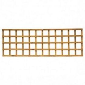 6' x 2' Square Trellis Panel Golden Brown HDT2