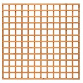 6' x 5' Square Trellis Panel Golden Brown HDT5