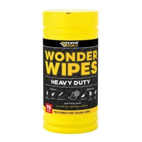 Everbuild Heavy Duty Wonder Wipes - 75 Wipes