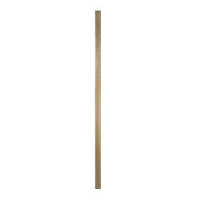 Richard Burbidge 90mm White Oak Stop Chamfer Half Newel Post 1500mm Long - WOSCN1500HALF