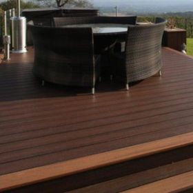 25x140mm Trex Transcend Decking board solid edge (3.66 & 4.88m) Lava Rock - DISCONTINUED